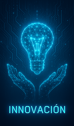 Valor corporativo de Innovación en SolSer IT, enfocado en creatividad tecnológica y soluciones disruptivas.