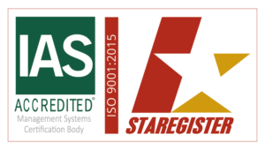 Certificación ISO 9001 2015 acreditada por IAS y Staregister en sistemas de gestión de calidad en SolSer