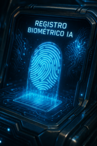 Sistema de registro biométrico con inteligencia artificial para control de acceso y seguridad empresarial
