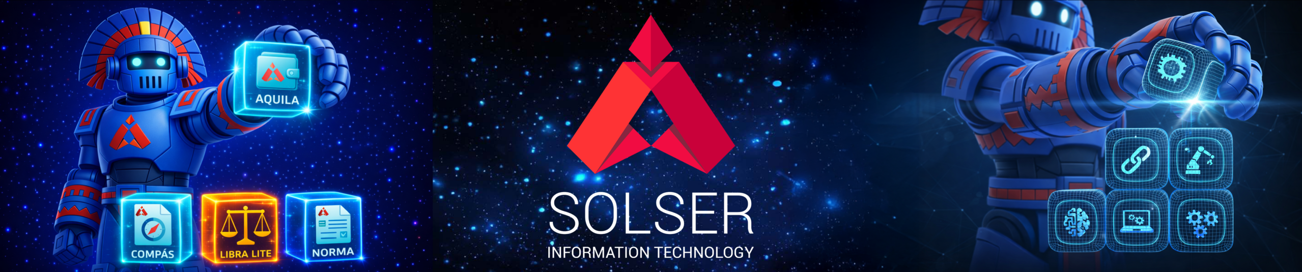 Soluciones de software empresarial SolSer: gestión documental, contratos, CFDI y viáticos con inteligencia artificial