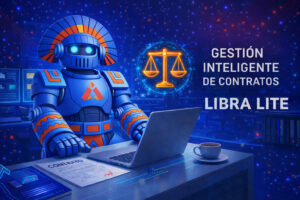 Libra Lite: gestión inteligente de contratos Sistema Libra Lite de SolSer para gestión inteligente de contratos con tecnología digital y automatización empresarial